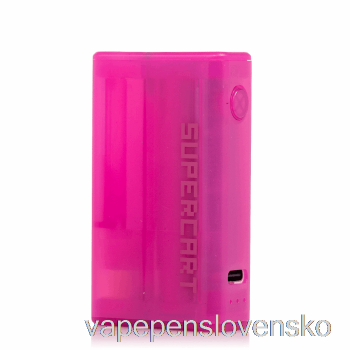 Supercart Superbox 510 Bateria Hyper Pink Vape Slovensko